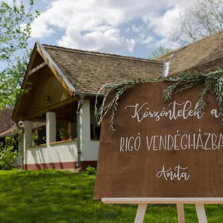 Rigo Vendeghaz Es Rendezvenyterem *